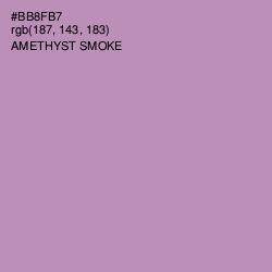 #BB8FB7 - Amethyst Smoke Color Image